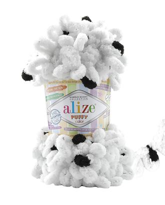 Пряжа Alize 'Puffy Color' 100г 9м (100% микрополиэстер) (6450 секционный) арт. АРС-49512-1-АРС0001274938