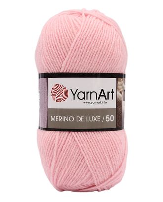 Пряжа YarnArt 'Merino de Lux' 100гр 280м (50% шерсть, 50% акрил) (217 розовый) арт. АРС-50008-1-АРС0000813397