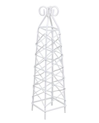 SCB271021 Металлическая мини башенка, белая, 3,5*14 см, ScrapBerry's арт. АРС-51694-1-АРС0001073777