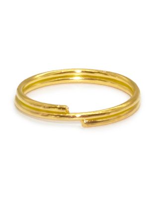 4AR259/260 Кольцо соединительное двойное, 12мм, 50шт/упак, Astra&Craft (Яркое золото) арт. АРС-52787-1-АРС0001260289