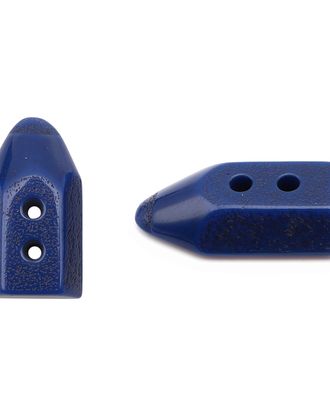 Б30 (3.02-1474-23) Пуговица 'Карандашик' 36L (23мм) 2 прокола, пластик (синий) арт. АРС-53890-1-АРС0001281610