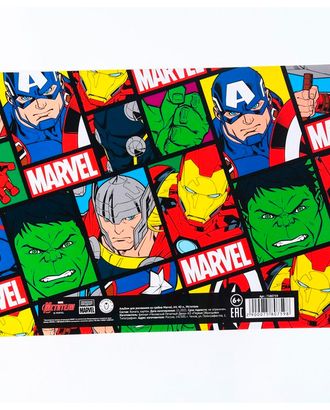 7580759 Альбом для рисования 'Marvel', на гребне, А4, 40 листов арт. АРС-54005-1-АРС0001283500