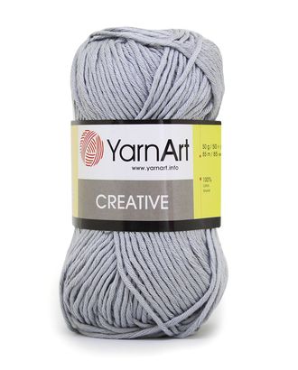 Пряжа YarnArt 'Creative' 50гр 85м (100% хлопок) (244 серый) арт. АРС-54072-1-АРС0001131298
