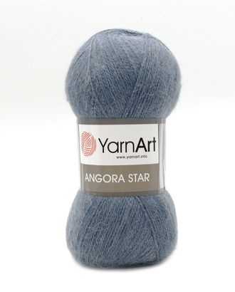 Пряжа YarnArt 'Angora Star' 100гр 500м (20% тонкая шерсть, 80% акрил) (3864 темный джинс) арт. АРС-54084-1-АРС0001213051