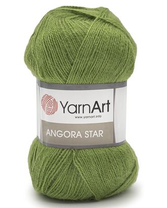 Пряжа YarnArt 'Angora Star' 100гр 500м (20% тонкая шерсть, 80% акрил) (098 зеленый) арт. АРС-54096-1-АРС0001233669