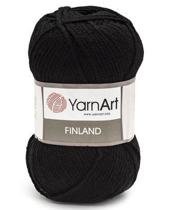 Пряжа YarnArt 'Finland' 100гр 200м (100% акрил) (30 черный) арт. АРС-54106-1-АРС0001234164
