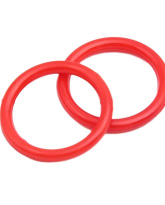Кольцо 10мм пластик, цветной (C820 красный) арт. АРС-54598-1-АРС0001282212