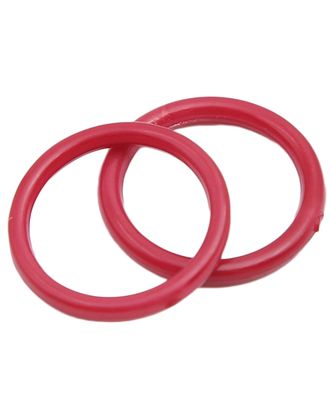 Кольцо 10мм пластик, цветной (C520 темно-красный) арт. АРС-54599-1-АРС0001282213