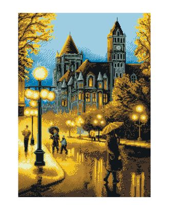 Купить 7136 Мозаика Cristal 'Ночной город', 50*68 см арт. АРС-1351-1-АРС0001032842 оптом в Беларуси