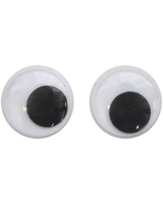 Купить Глазки для игрушек TEY-016 Глаза бегающие 16мм, черные арт. АРС-4869-1-АРС0001094145 оптом в Усть-Каменогорске