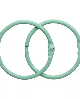 Купить 5AS-105 Кольца для альбомов 3,5см, уп/2шт (мята) арт. АРС-10465-1-АРС0001183393 оптом в Казахстане
