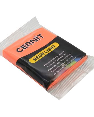 CE0930056 Пластика полимерная запекаемая 'Cernit 'NEON' неоновый 56 гр. (752 неон-оранжевый) арт. АРС-20158-1-АРС0000835776