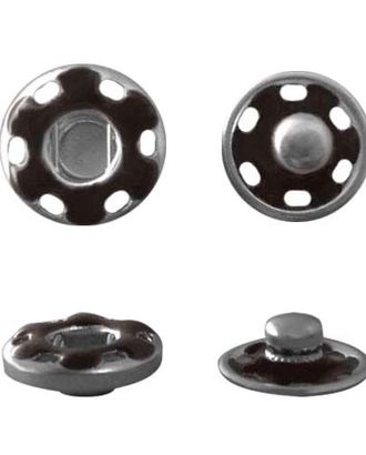 КПР6 Кнопки пришивные д.1,5см (никель/черный) арт. АРС-20589-1-АРС0000838994