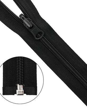 Молния витая Т6 с реверсным замком 85см (SP6BM.005) Arta-F (580 черный) арт. АРС-24010-1-АРС0001179014 Молния витая Т6 с реверсным замком 85см (SP6BM.005) Arta-F (580 черный) арт. АРС-24010-1-АРС0001179014