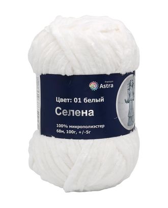 Пряжа Astra Premium 'Селена' 100гр. 68м (100% микрополиэстер) (01 белый) арт. АРС-26860-1-АРС0001184306 в Петропавловске-Камчатском Купить Пряжа Astra Premium 'Селена' 100гр. 68м (100% микрополиэстер) (01 белый) арт. АРС-26860-1-АРС0001184306 оптом в Петропавловске-Камчатском