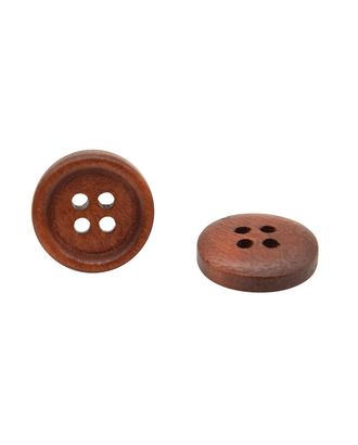 W01 Пуговица 24L (коричневый1) арт. АРС-30592-1-АРС0001228526 W01 Пуговица 24L (коричневый1) арт. АРС-30592-1-АРС0001228526