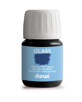 Купить Художественные краски DA0700030 Акриловая краска для стекла GLASS, 30 мл, Darwi (100 черный) арт. АРС-31988-1-АРС0001207037 оптом в Новочеркасске