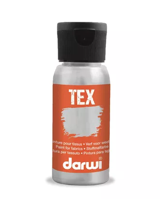 Купить Художественные краски DA0100050 Краска для ткани Darwi TEX, 50 мл (150 серый) арт. АРС-32007-1-АРС0001239687 оптом в Казахстане