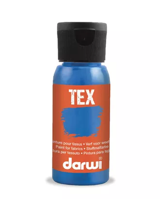 Купить Художественные краски DA0100050 Краска для ткани Darwi TEX, 50 мл (215 голубой) арт. АРС-32011-1-АРС0001239691 оптом в Казахстане