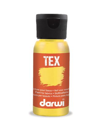 Купить Художественные краски DA0100050 Краска для ткани Darwi TEX, 50 мл (720 темно-желтый) арт. АРС-32028-1-АРС0001239709 оптом в Новочеркасске