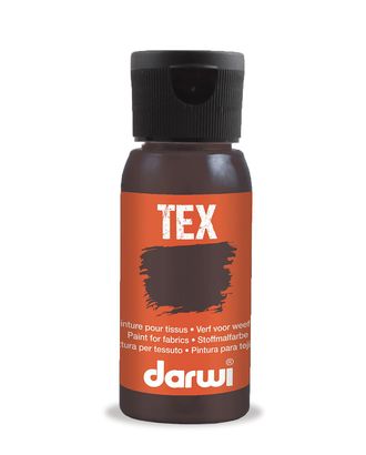 Купить Художественные краски DA0100050 Краска для ткани Darwi TEX, 50 мл (805 темно-коричневый) арт. АРС-32034-1-АРС0001239715 оптом в Новочеркасске
