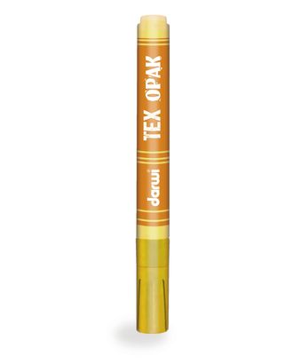DA0160013 Маркер для ткани Darwi TEX OPAK, 2мм (укрывистый) (700 средне-желтый) арт. АРС-32130-1-АРС0000856624