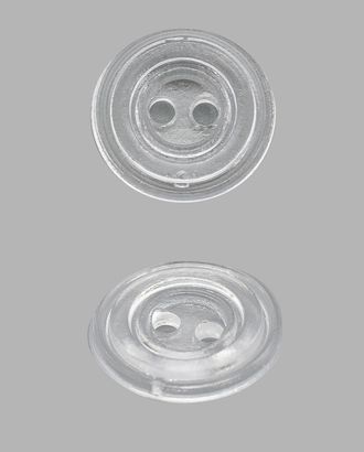 КЛ17-2 Пуговица 17мм, 2пр, ПС, прозрачный арт. АРС-33190-1-АРС0001246408 КЛ17-2 Пуговица 17мм, 2пр, ПС, прозрачный арт. АРС-33190-1-АРС0001246408