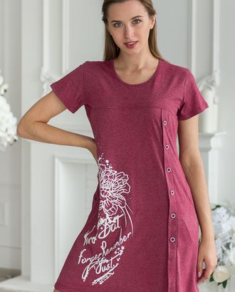 Туника женская из кулирки Флоранс бордо арт. АМД-2232-1-АМД17964889.00001 Туника женская из кулирки Флоранс бордо арт. АМД-2232-1-АМД17964889.00001