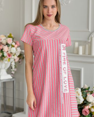 Туника женская из кулирки Флоренция розовый арт. АМД-2204-5-АМД17964564.00005 Туника женская из кулирки Флоренция розовый арт. АМД-2204-5-АМД17964564.00005