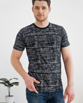 Футболка мужская из облегченной кулирки Лето черный арт. АМД-939-2-АМД17927413.00002 Футболка мужская из облегченной кулирки Лето черный арт. АМД-939-2-АМД17927413.00002