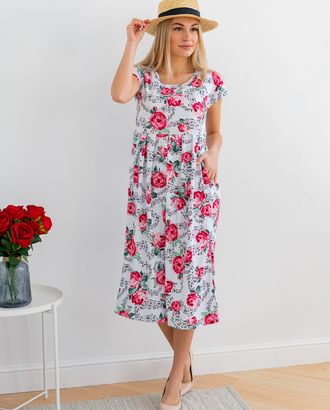 Платье женское из кулирки Синтия музыка арт. АМД-953-6-АМД17927427.00006 Платье женское из кулирки Синтия музыка арт. АМД-953-6-АМД17927427.00006