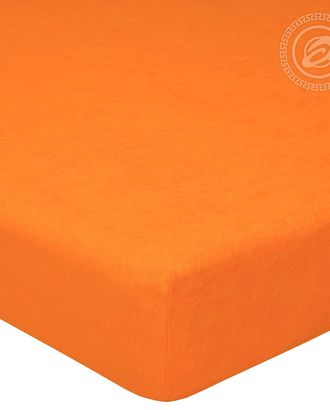 Простыня махровая на резинке 60*120 апельсин арт. АРТД-46-1-АРТД0232216 Простыня махровая на резинке 60*120 апельсин арт. АРТД-46-1-АРТД0232216