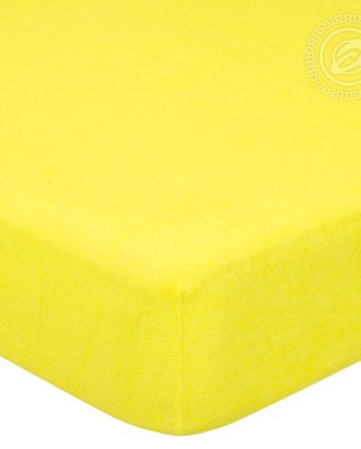 Купить Махровые простыни Простыня махровая на резинке 120*200 лимон арт. АРТД-3108-5-АРТД0232278 оптом в Новочеркасске