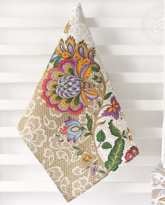 Полотенце кухонное из рогожки 50 * 70 барокко арт. АРТД-2095-1-АРТД0253711 Полотенце кухонное из рогожки 50 * 70 барокко арт. АРТД-2095-1-АРТД0253711