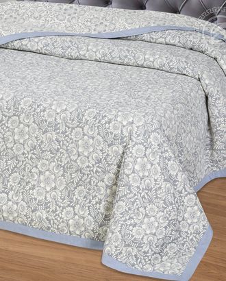Покрывало жаккардовое камилла серо-синяя 180*235 арт. АРТД-2850-1-АРТД0256347 Покрывало жаккардовое камилла серо-синяя 180*235 арт. АРТД-2850-1-АРТД0256347