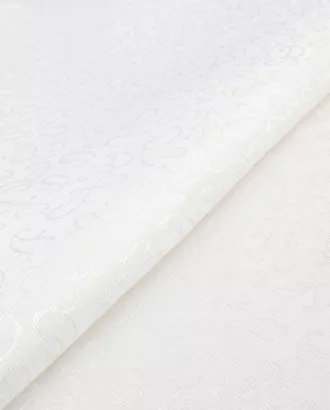 Купить Ткани подкладочные для подкладки цвет белый Подкладочный жаккард арт. ПД-404-1-23080.019 оптом в Казахстане