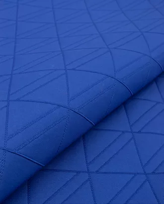 Купить Ткани плащевые для пуховиков цвет синий Курточный тканный жаккард лайт арт. ПЛЩ-154-11-23109.011 оптом в Казахстане
