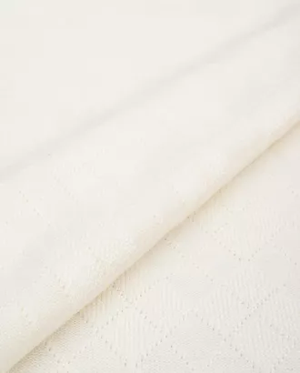 Купить Ткань Джерси молочного цвета из вискозы Трикотаж жаккард меланж арт. ТДЖ-474-1-23380.029 оптом в Казахстане