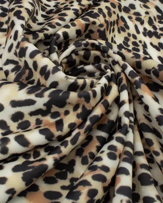 Купить Ткань для мусульманской одежды Бифлекс принт Леопард арт. ТС-346-1-22698.001 оптом в Казахстане