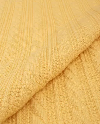 Купить Ткани для нарядных платьев цвет желтый Трикотаж жаккард "Джейси" арт. ТДЖ-161-5-21094.024 оптом в Казахстане