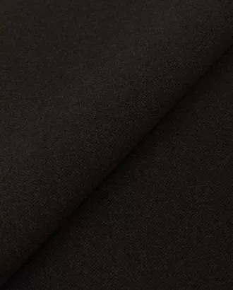 Купить Ткань Трикотаж резинка однотонная коричневого цвета из полиэстера Кашемир арт. ТРО-53-4-23642.004 оптом в Казахстане