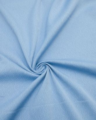 Жаккардовая ткань с мелким геометрическим орнаментом , цвет насыщенный голубой арт. ГТ-8381-1-ГТ-12-10272-8-7-1
