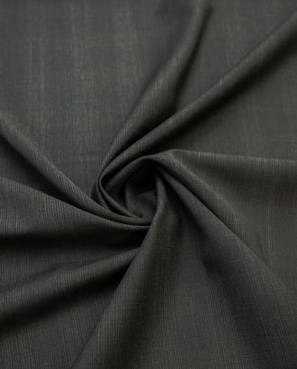 Шерстяная костюмная ткань в тончайшую полоску, цвет черно-серый арт. ГТ-8149-1-ГТ-17-10001-3-29-1