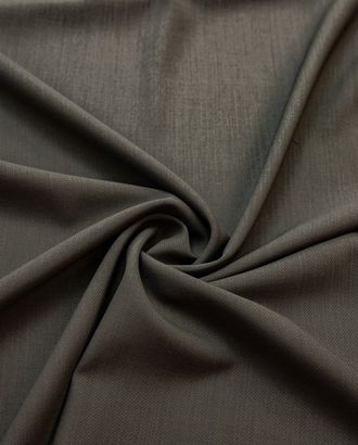 Шерстяная костюмная ткань в диагональную полоску, цвет коричневый арт. ГТ-8175-1-ГТ-17-10027-3-14-1