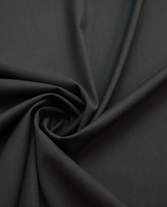 Шерстяная костюмная ткань облегченная, цвет черный арт. ГТ-8194-1-ГТ-17-10048-1-38-1