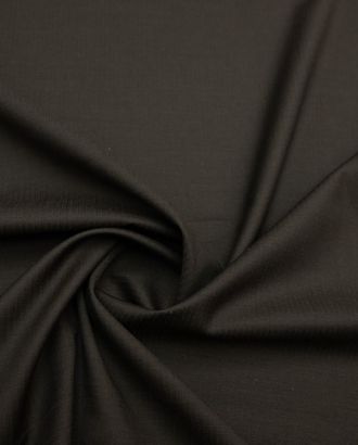 Шерстяная костюмная ткань в фактурную полосочку, цвет темно-серый арт. ГТ-8451-1-ГТ-17-10389-3-29-1