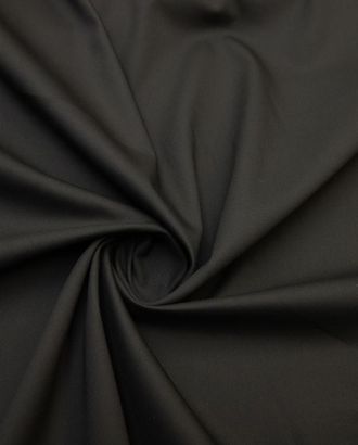 Двухсторонняя костюмная ткань однотонная, цвет чёрный арт. ГТ-8489-1-ГТ-17-10429-1-38-1