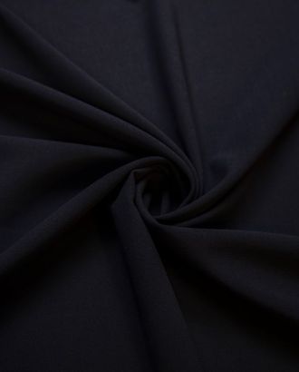 Костюмно-плательная  ткань креповая, цвет темно-синий арт. ГТ-6961-1-ГТ-17-8809-1-30-1
