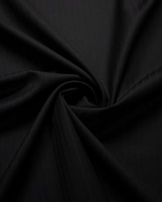 Классическая костюмная ткань в полоску, цвет чёрный арт. ГТ-6988-1-ГТ-17-8837-3-38-1