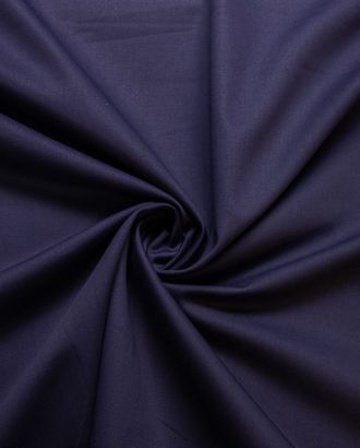 Костюмно-плательная ткань сатин, цвет темно-синий арт. ГТ-7529-1-ГТ-17-9423-1-30-3
